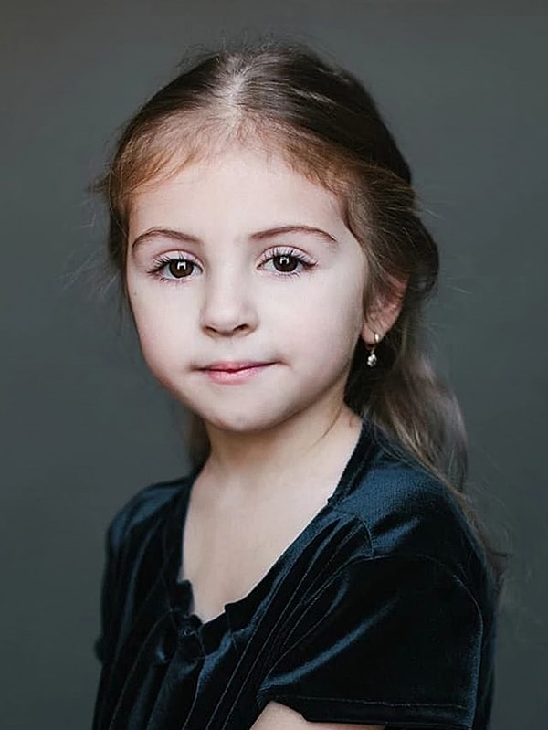 14. Five-year-old Eliza: her dad is half-Armenian and half-Georgian and her mom is Russian.