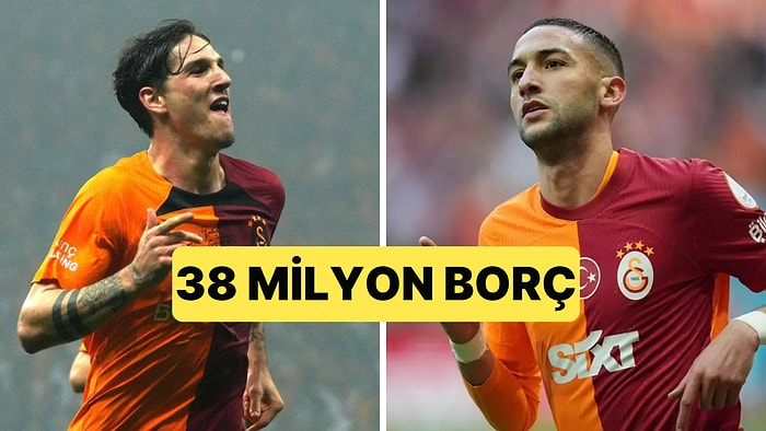 Nicolo Zaniolo ve Hakim Ziyech'ten Galatasaray'a Bu Kez de Vergi Şoku